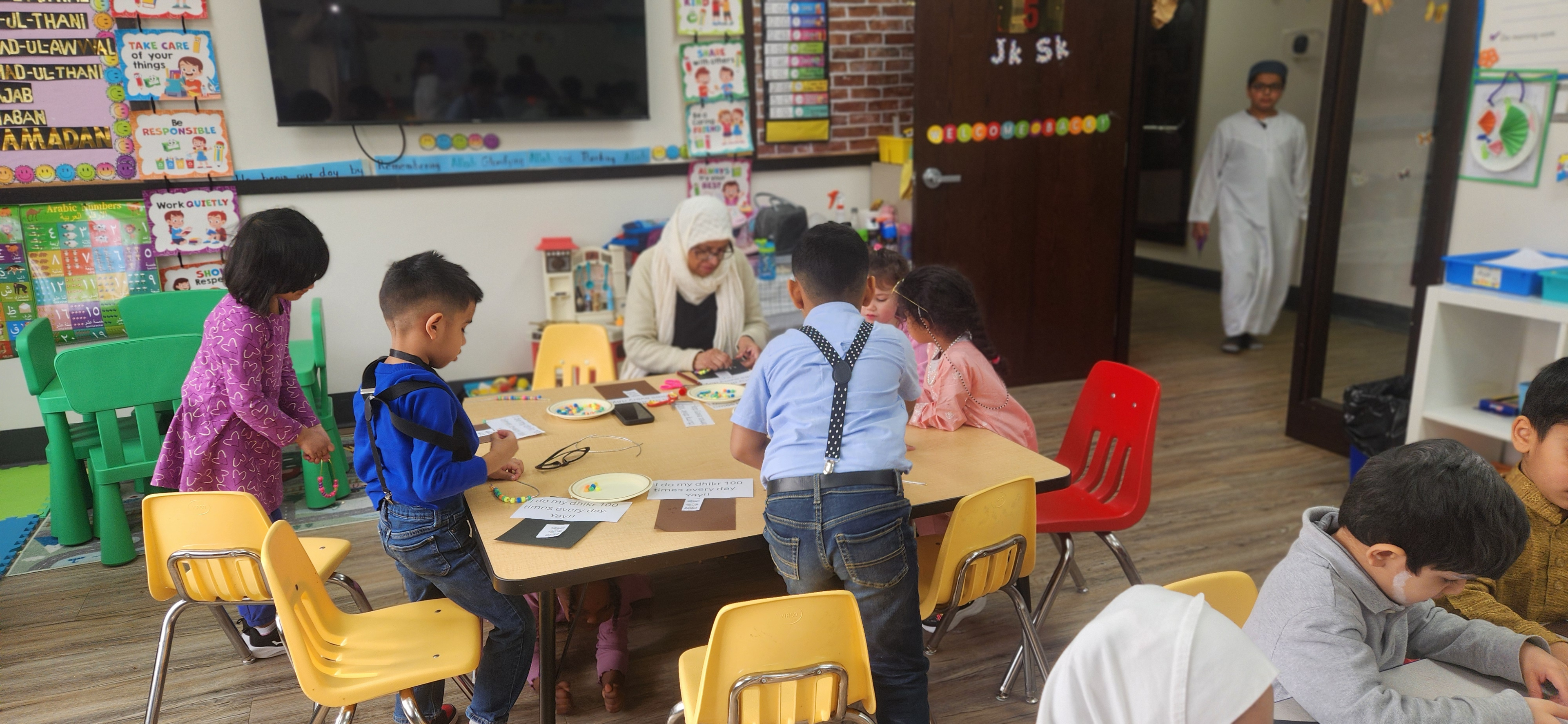 Students learning together at IPC Academy